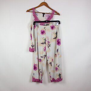 Soma Pajama Set Tank Pants Size S